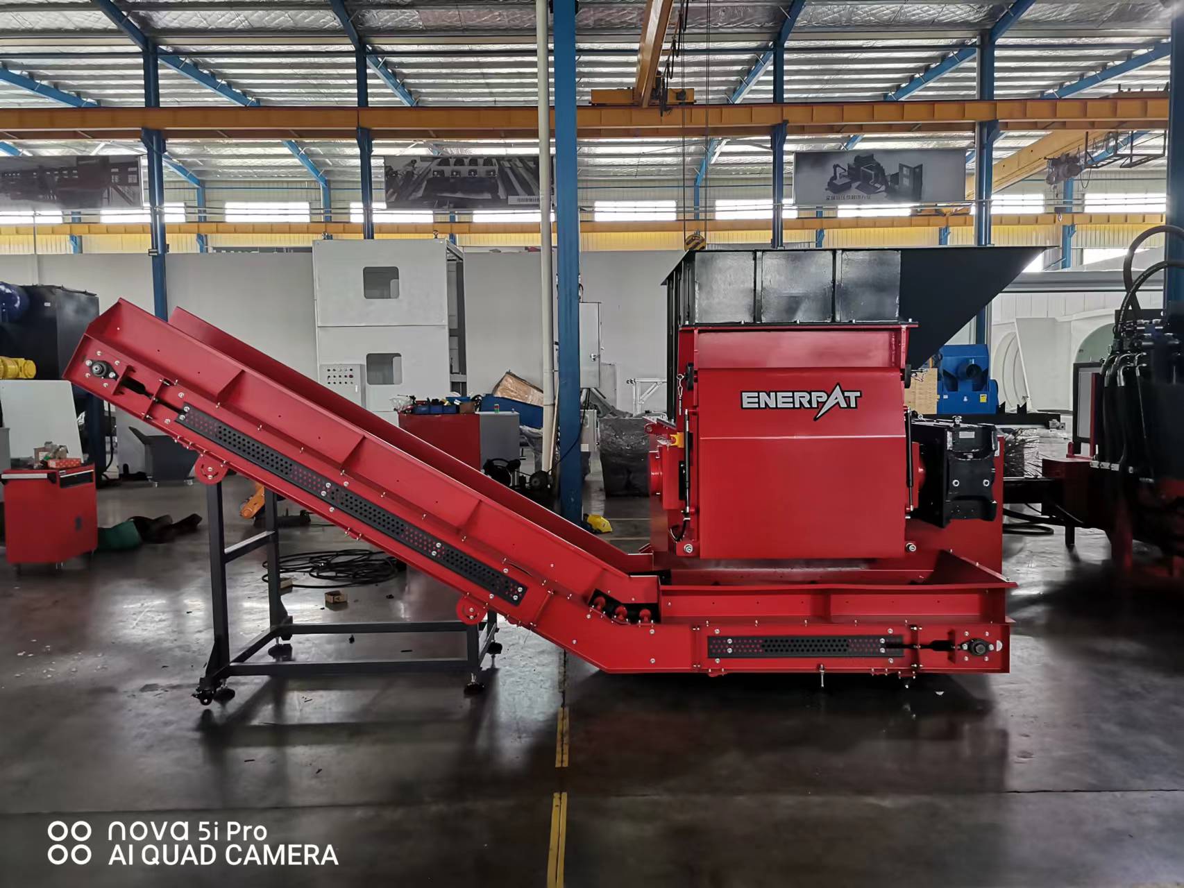 ENERPAT MSA-F1200 Single Shaft Shredder to Australia (en inglés)