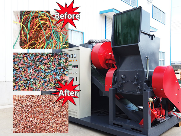 Copper Cable Granulator Factory (en inglés)