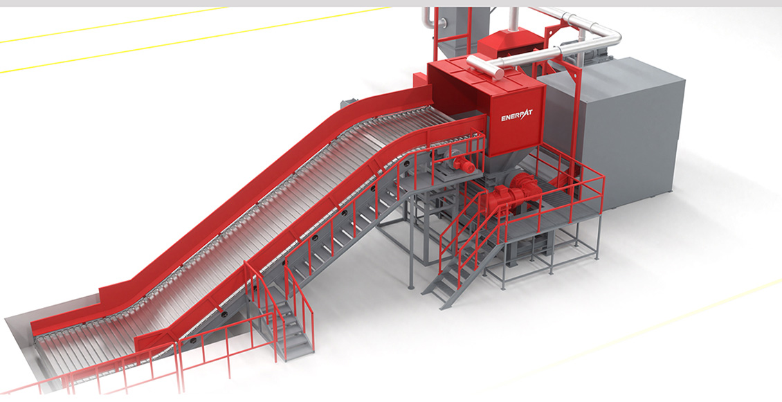 Oil Filters Recycling Line