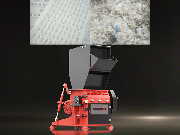 El líder de transporte del Reino unido logra una reducción de volumen del 80% con ENERPAT Plastic Shredder Granulator